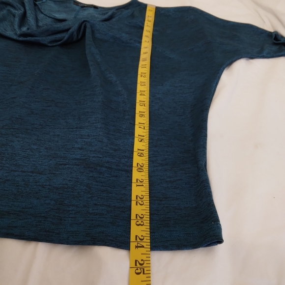 Apt 9 Dolman Sleeve Top with Drape neckline cowl neck Size XL - Picture 7 of 8